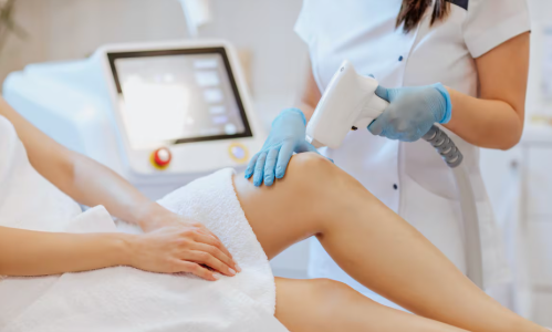 Depilacion Laser Pierna Completa + Cavado — trabajo real de Ámbar Nail Studio