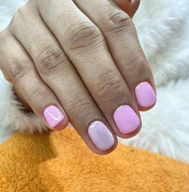 Esmaltado Semipermanente — trabajo real de Ámbar Nail Studio
