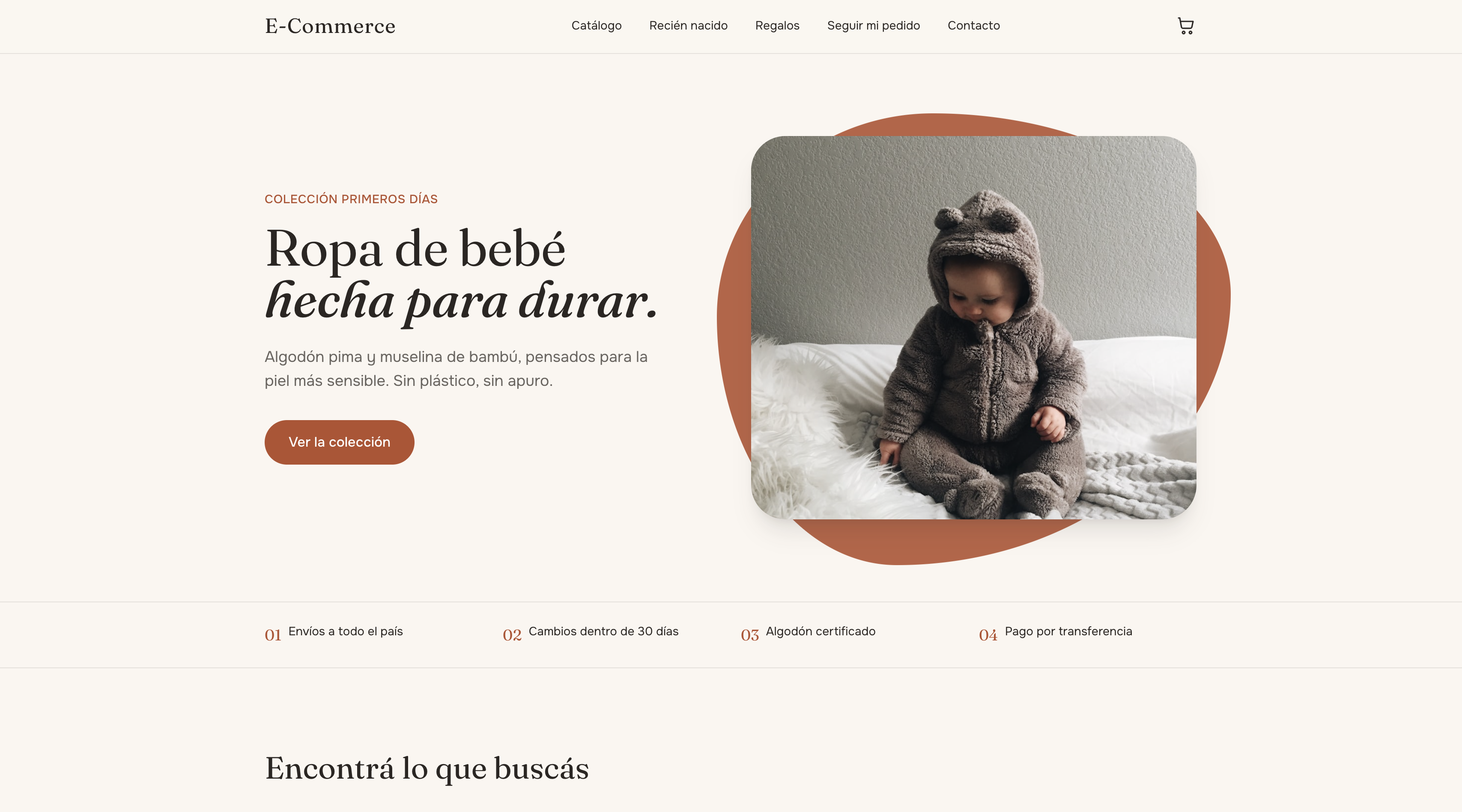 Ecommerce de indumentaria